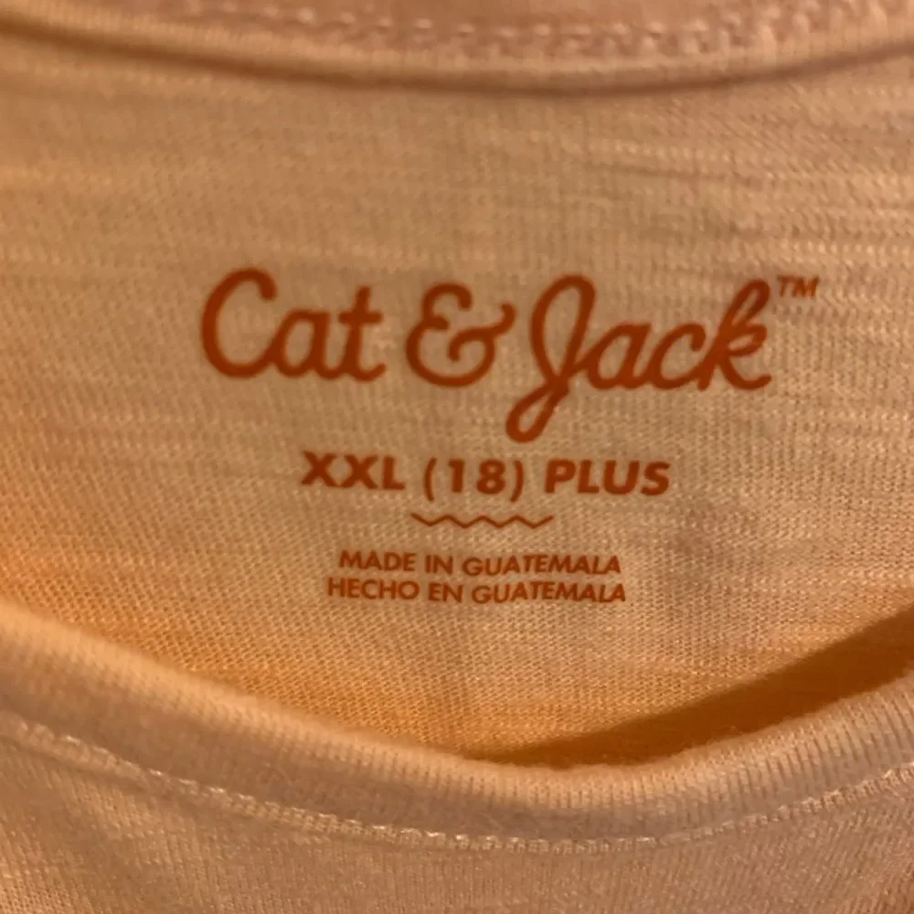 Cat & Jack Size XXL girls Light Peach Tank Top